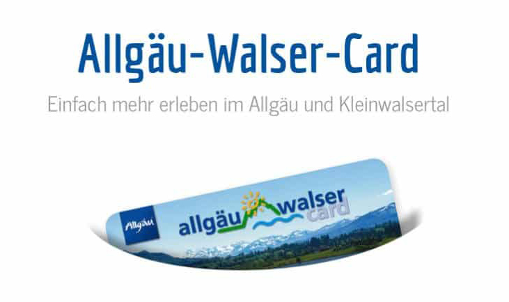 Oberstdorf, Unterkunft, Ferienwohnung, Wanderung, Wandern, Urlaub, Allgäu-Walser-Card, Urlaub