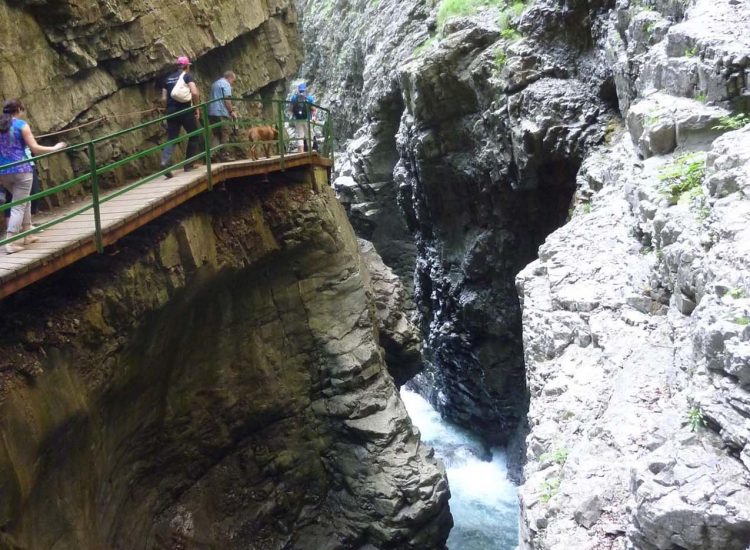 Oberstdorf, Breitachklamm, Ferienwohnung, Wandern, Unterkunft, Wanderung