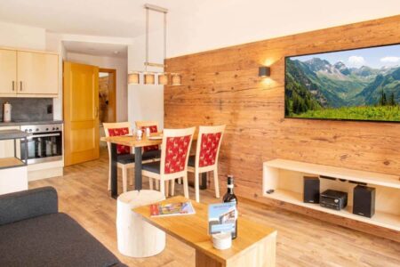 Wohnbereich, Ferienwohnung Löwenzahn in Oberstdorf