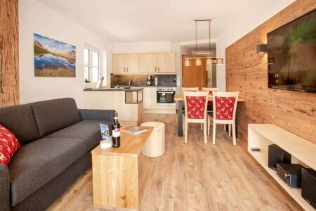 Wohnbereich der Unterkunft Löwenzahn